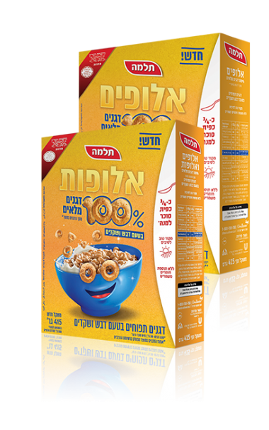 100% אלופות ואלופים דבש ושקדים