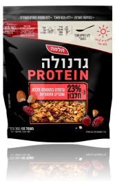 גרנולה Protein שקדים וחמוציות