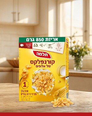 קורנפלקס של אלופים תלמה